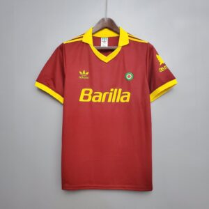 Maillot AS Roma Domicile Rétro 91/92