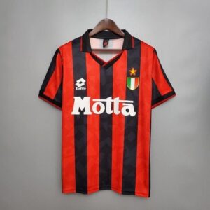 Maillot Milan AC Domicile Rétro 93/94