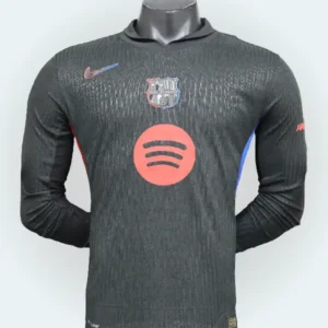 Maillot FC Barcelone Exterieur Manche Longue 24/25 – Version Player