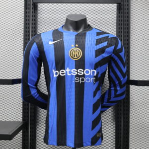Maillot Inter Milan Domicile Manche longue 24/25 – Version Player