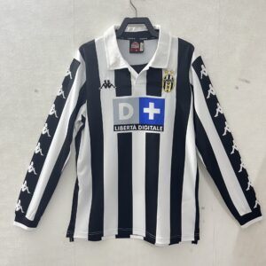 Maillot Juventus FC Domicile Rétro Manches Longues 99/00
