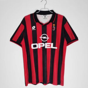 Maillot Milan AC Domicile Rétro 95/96