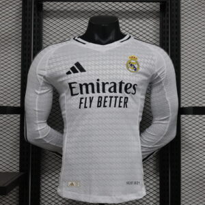 Maillot Real Madrid domicile Manche Longue 24/25 - Version Player