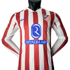Maillot Atlético Madrid Domicile Manche longue 25/26 – Version Player