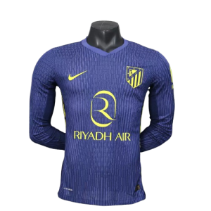 Maillot Atlético Madrid Exterieur Manche Longues 25/26 – Version Player