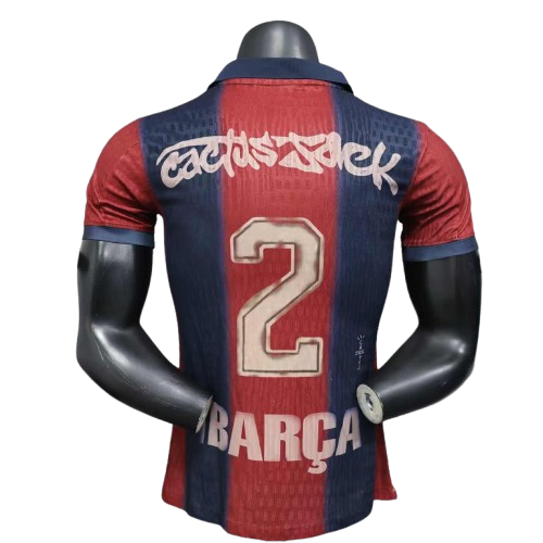 Maillot Baecelone Collab Concept Travis Scott 25 26 Version Player. .jpg. Removebg Preview