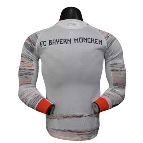 Maillot FC Bayern Munich Exterieur MANCHES LONGUES 25 26 Version Player. Removebg Preview