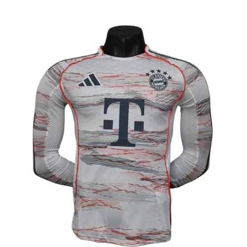 Maillot FC Bayern Munich Extérieur MANCHE LONGUES 25/26 – Version Player