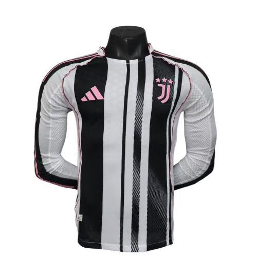 Maillot Juventus FC Domicile MANCHES LONGUES 25/26 - Version Player