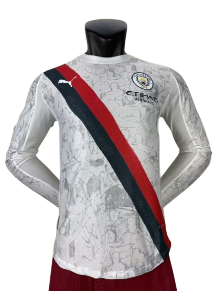 Maillot Manchester City FC Exterieur Manche Longues 25/26 - Version Player