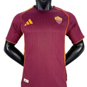 Maillot AS ROMA DOMICILE Sans sponsor 25/26 – Version Player