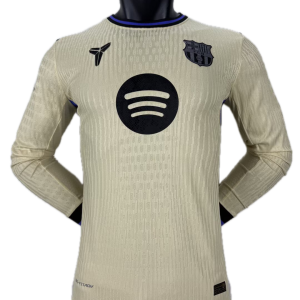 FC Barcelone Maillot Exterieur Manche Longues  25/26 – Version Player