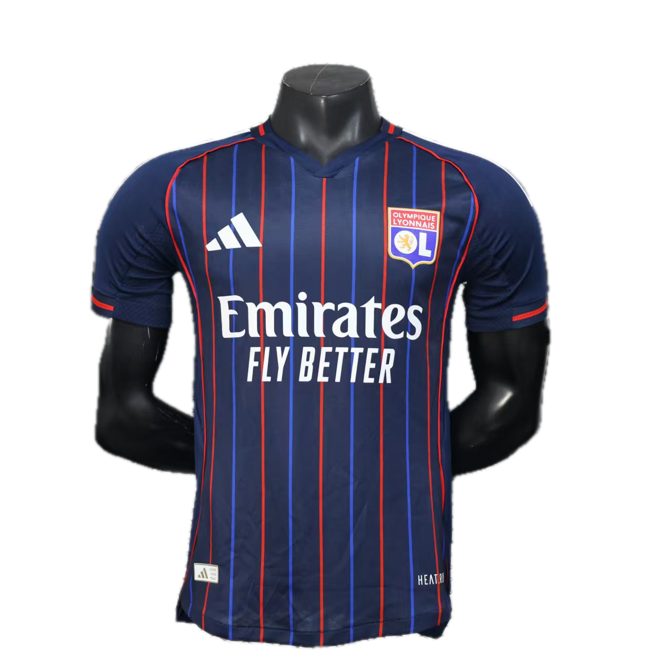 Maillot 24/25 Olympique Lyon Abstract Bleu Orange