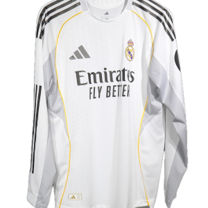 Maillot Real Madrid domicile Manche Longue 25/26