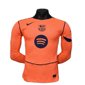 FC Barcelone Maillot Third Manche Longues 25/26 – Version Player