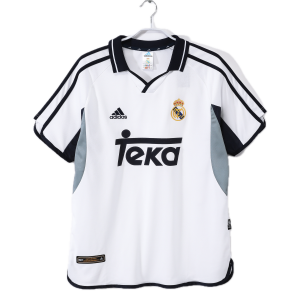 Real Madrid Maillot Retro Domicile 00/01