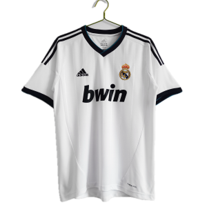 Real Madrid Maillot Retro Domicile 12/13