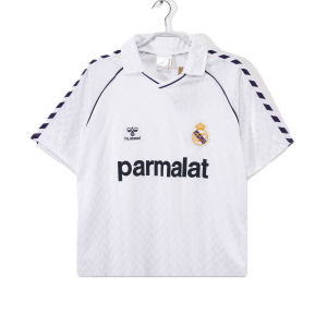 Real Madrid Maillot Retro Domicile 86/87