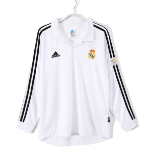 Real Madrid Maillot Retro Domicile Manche Longues 02/03