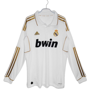 Real Madrid Maillot Retro Domicile Manche Longues 11/12