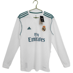Real Madrid Maillot Retro Domicile Manche Longues 17/18
