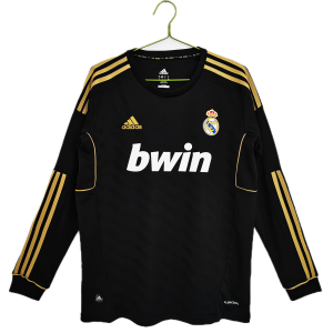 Real Madrid Maillot Retro Exterieur Manche Longues 11/12
