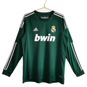 Real Madrid Maillot Retro Third Manche Longues 12/13