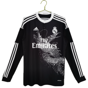 Real Madrid Maillot Retro Third Manche Longues 14/15
