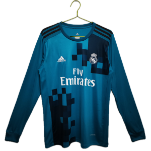Real Madrid Maillot Retro Third Manche Longues 17/18
