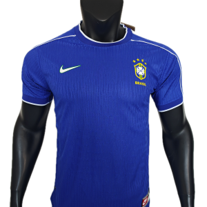 Brésil Maillot Retro Exterieur 98 - Version Player