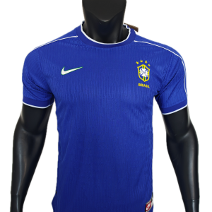Brésil Maillot Retro Exterieur 98 - Version Player