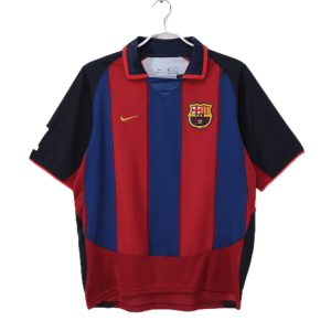 FC Barcelone Maillot Retro Domicile 03/04