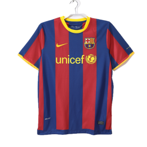 FC Barcelone Maillot Retro Domicile 10/11
