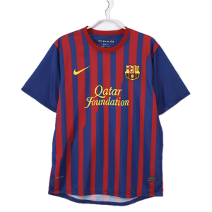 FC Barcelone Maillot Retro Domicile 11/12