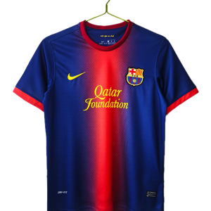 FC Barcelone Maillot Retro Domicile 12/13