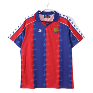 FC Barcelone Maillot Retro Domicile 92/95