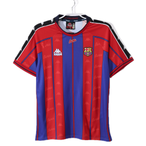FC Barcelone Maillot Retro Domicile 97/98