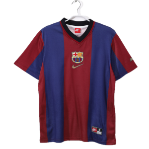 FC Barcelone Maillot Retro Domicile 98/99