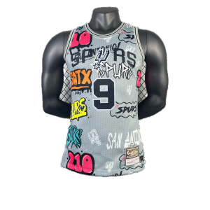 San Antonio Spurs Maillot Retro NBA Edition MitchellNess 02/03