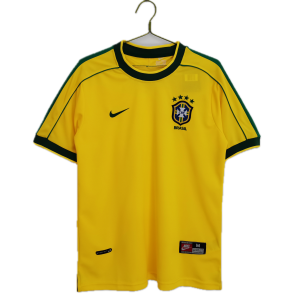 Brésil Maillot Retro Domicile 1998