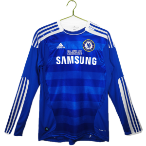 Chelsea FC Maillot Retro Manche Longues Domicile 11/12