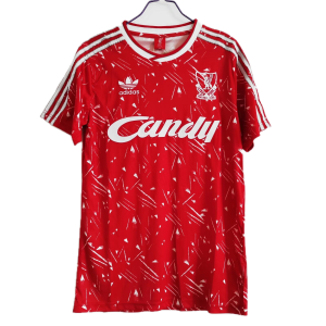 Liverpool FC Maillot Retro Domicile 89/91