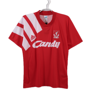 Liverpool FC Maillot Retro Domicile 91/92