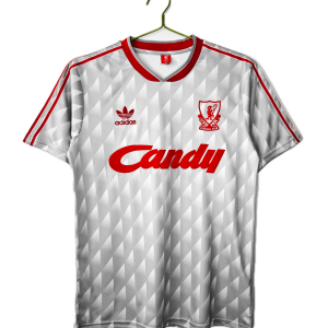 Liverpool FC Maillot Retro Exterieur 89/91