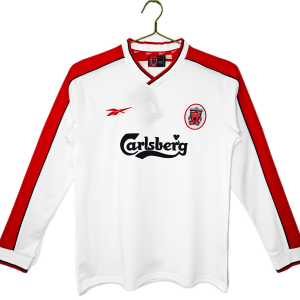 Liverpool FC Maillot Retro Manche Longues Exterieur 98/99