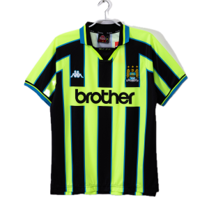 Manchester City Maillot Retro Exterieur 98/99