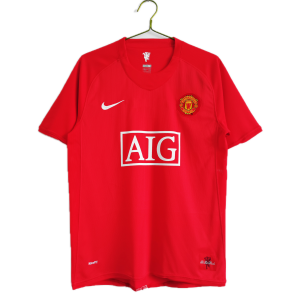 Manchester United Maillot Retro Domicile 07/08