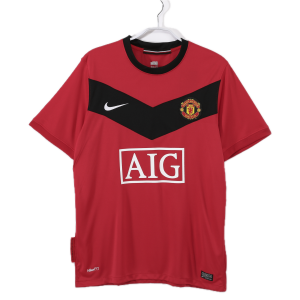 Manchester United Maillot Retro Domicile 09/10