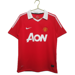 Manchester United Maillot Retro Domicile 10/11