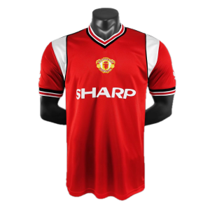 Manchester United Maillot Retro Domicile 84/85